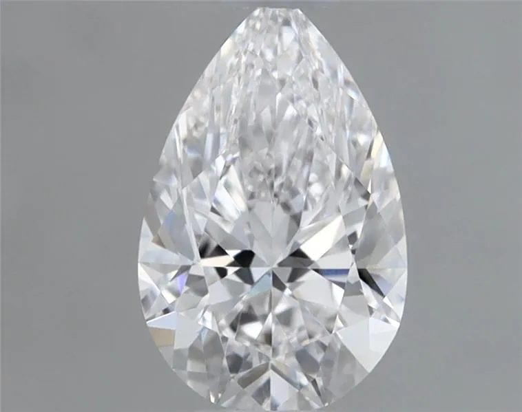0.41ct Pear Natural Diamond (Colour D, Clarity IF, Cut VG, IGI Certified)