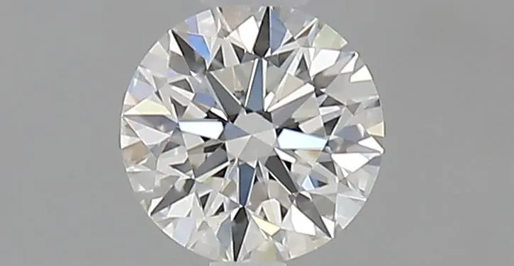0.41ct Round Natural Diamond (Colour H, Clarity IF, Cut EX, GIA Certified)