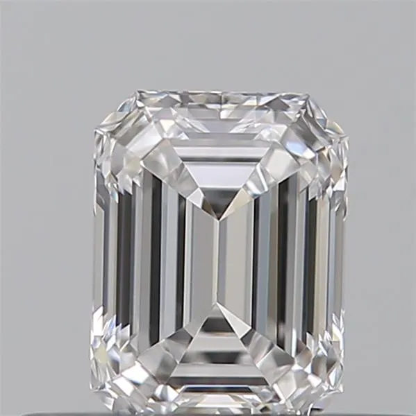 0.42ct Emerald Natural Diamond (Colour D, Clarity VVS2, GIA Certified)