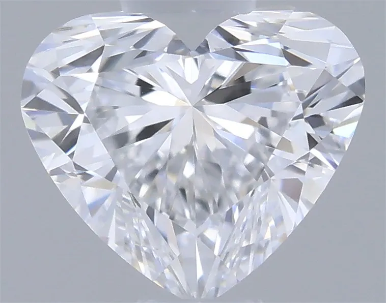 0.42ct Heart Natural Diamond (Colour D, Clarity IF, Cut EX, GIA Certified)