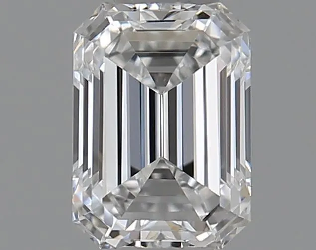 0.43ct Emerald Natural Diamond (Colour D, Clarity VVS1, GIA Certified)