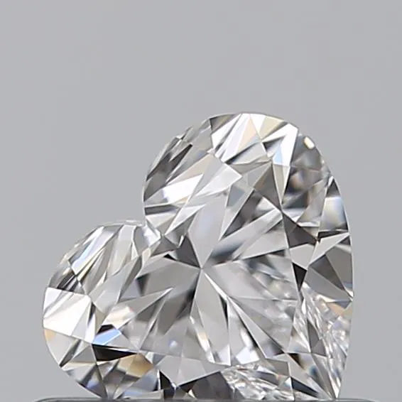 0.43ct Heart Natural Diamond (Colour D, Clarity IF, GIA Certified)