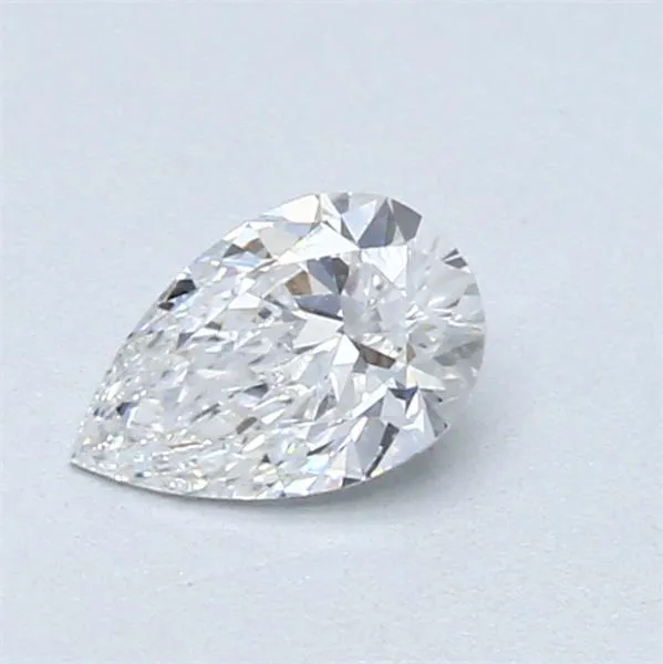 0.43ct Pear Natural Diamond (Colour D, Clarity VVS1, GIA Certified)