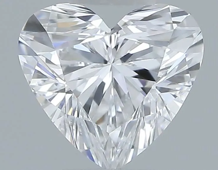0.45ct Heart Natural Diamond (Colour D, Clarity IF, GIA Certified)