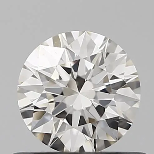 0.45ct Round Natural Diamond (Colour I, Clarity IF, Cut EX, IGI Certified)