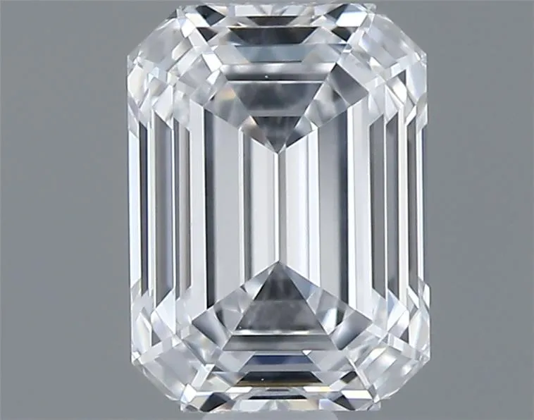 0.46ct Emerald Natural Diamond (Colour D, Clarity SI2, GIA Certified)