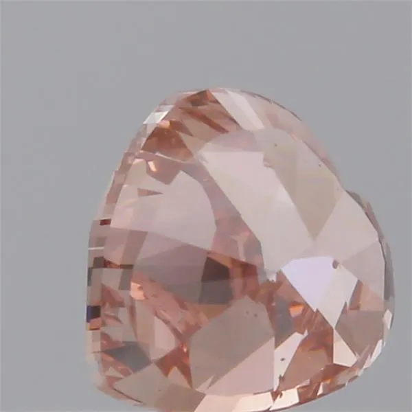 0.47ct Heart Natural Diamond (Colour Fancy Deep Pink, Clarity VS2, GIA Certified)
