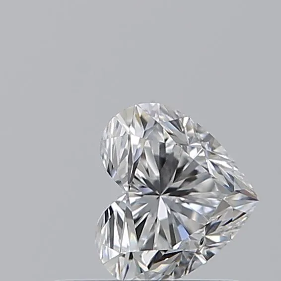 0.50ct Heart Natural Diamond (Colour D, Clarity IF, GIA Certified)