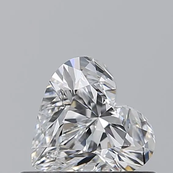 0.50ct Heart Natural Diamond (Colour D, Clarity IF, GIA Certified)