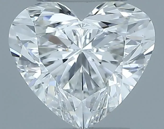 0.50ct Heart Natural Diamond (Colour E, Clarity SI2, GIA Certified)