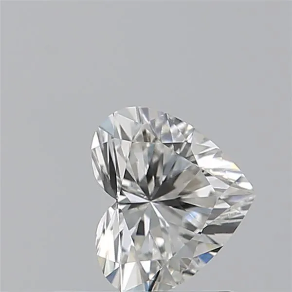 0.50ct Heart Natural Diamond (Colour F, Clarity VVS1, Cut VG, IGI Certified)
