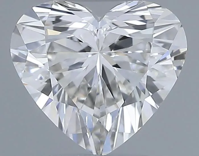 0.50ct Heart Natural Diamond (Colour G, Clarity IF, Cut EX, IGI Certified)