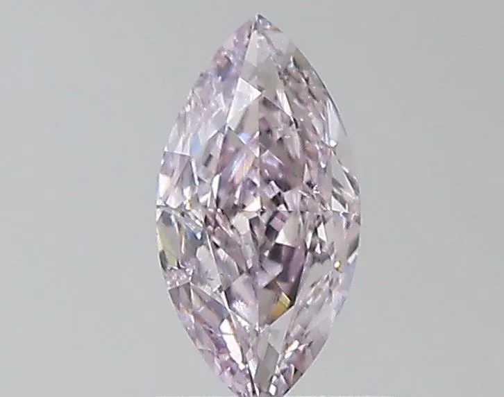 0.50ct Marquise Natural Diamond (Colour Light Pink, Clarity SI2, GIA Certified)