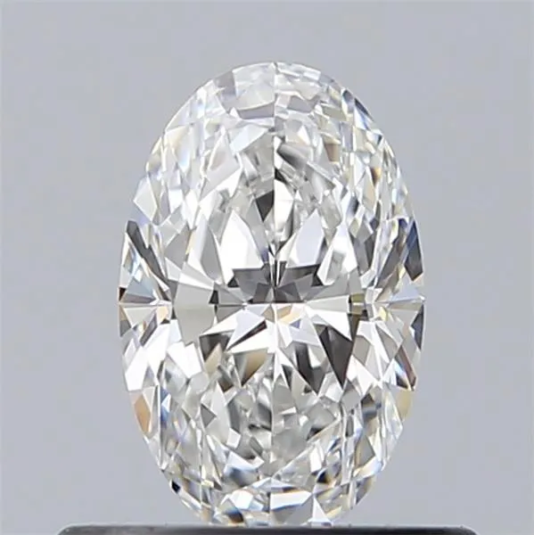 0.50ct Oval Natural Diamond (Colour F, Clarity VVS2, GIA Certified)