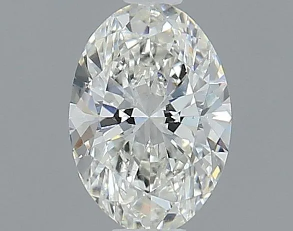 0.50ct Oval Natural Diamond (Colour I, Clarity SI1, Cut GD, GIA Certified)