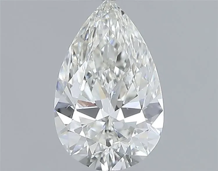 0.50ct Pear Natural Diamond (Colour H, Clarity VS2, Cut EX, IGI Certified)