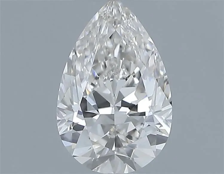 0.50ct Pear Natural Diamond (Colour I, Clarity IF, GIA Certified)