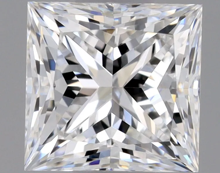 0.50ct Princess Natural Diamond (Colour D, Clarity VVS1, GIA Certified)