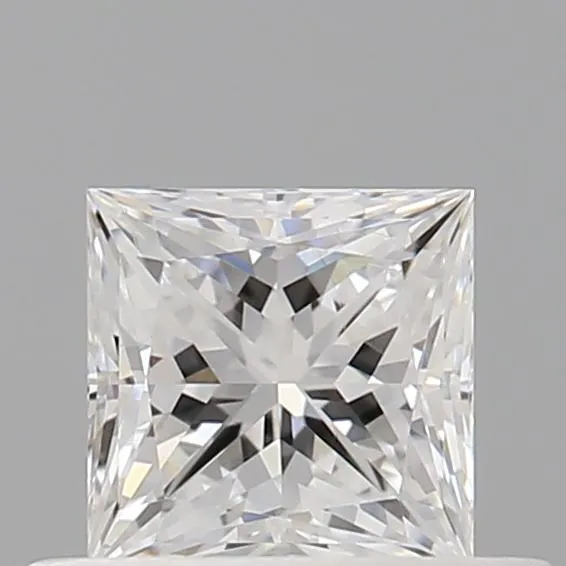 0.50ct Princess Natural Diamond (Colour D, Clarity VVS1, GIA Certified)
