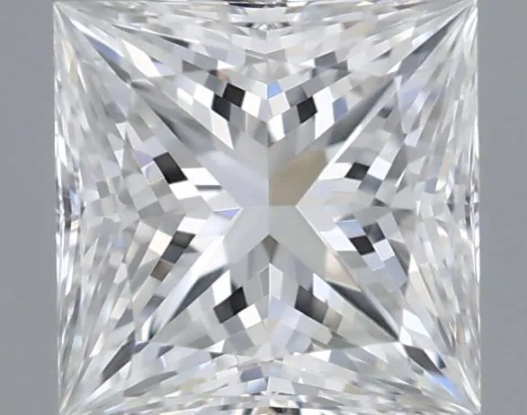 0.50ct Princess Natural Diamond (Colour F, Clarity VVS2, GIA Certified)