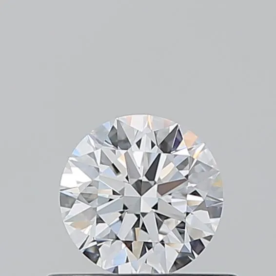 0.50ct Round Natural Diamond (Colour D, Clarity VVS2, Cut EX, GIA Certified)