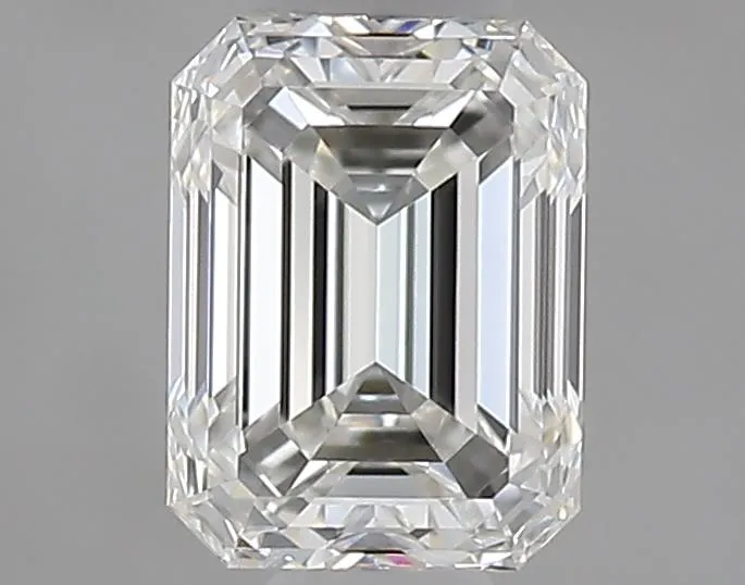 0.51ct Emerald Natural Diamond (Colour F, Clarity IF, Cut VG, IGI Certified)