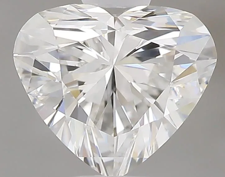 0.51ct Heart Natural Diamond (Colour E, Clarity IF, GIA Certified)