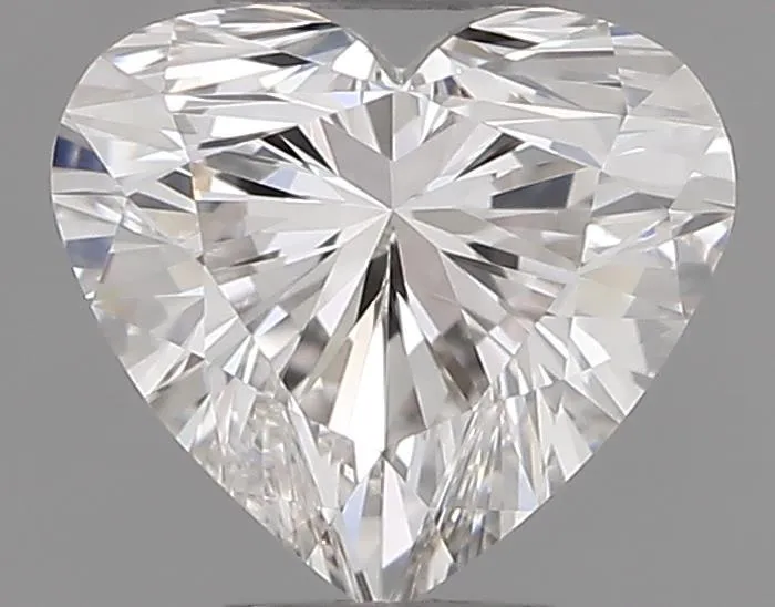 0.51ct Heart Natural Diamond (Colour H, Clarity IF, Cut VG, IGI Certified)