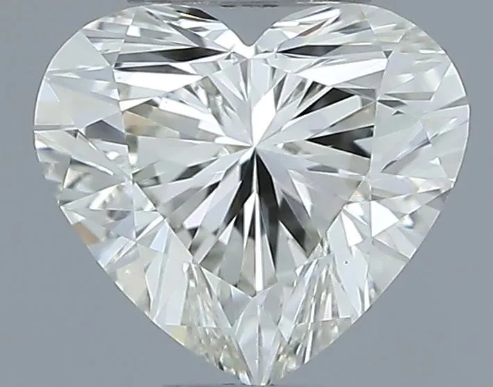 0.51ct Heart Natural Diamond (Colour J, Clarity VS1, Cut VG, IGI Certified)