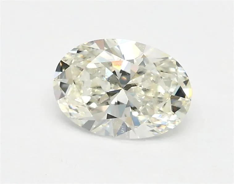 0.51ct Oval Natural Diamond (Colour J, Clarity IF, GIA Certified)