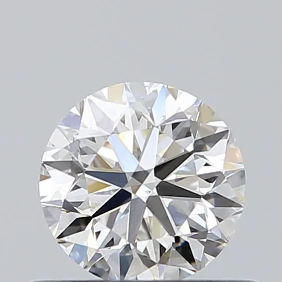 0.51ct Round Natural Diamond (Colour F, Clarity VS2, Cut VG, GIA Certified)