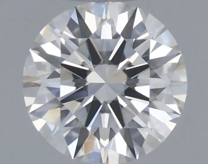 0.51ct Round Natural Diamond (Colour G, Clarity IF, Cut EX, IGI Certified)