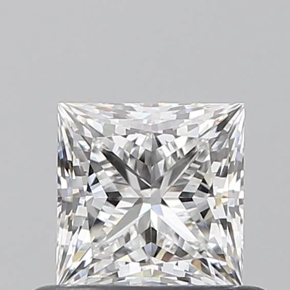 0.52ct Princess Natural Diamond (Colour E, Clarity VVS2, GIA Certified)