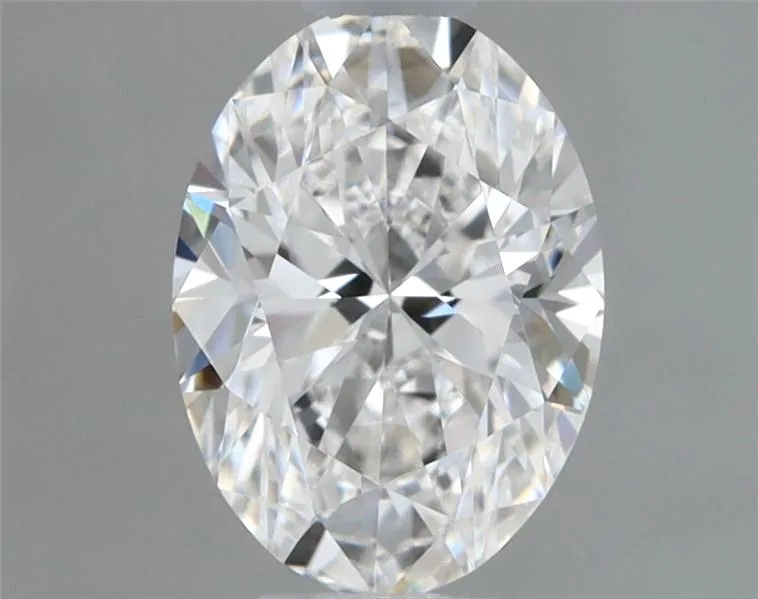 0.53ct Oval Natural Diamond (Colour F, Clarity IF, Cut VG, IGI Certified)