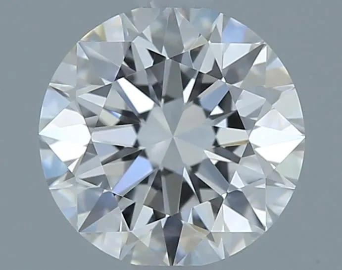 0.53ct Round Natural Diamond (Colour D, Clarity IF, Cut EX, GIA Certified)