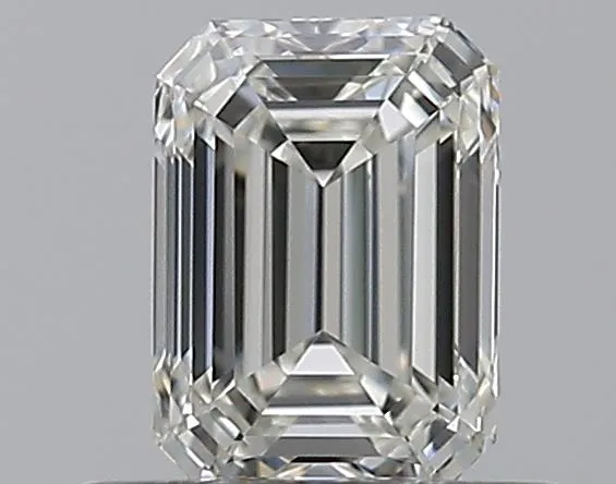 0.55ct Emerald Natural Diamond (Colour I, Clarity VVS1, Cut EX, GIA Certified)