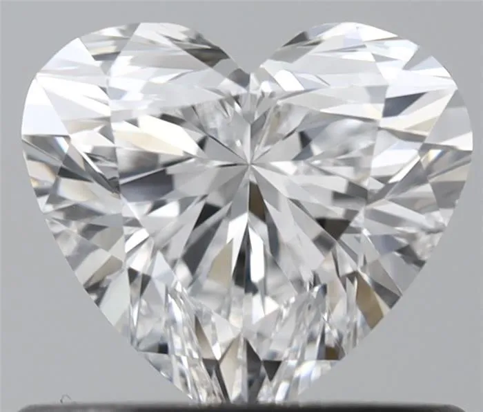 0.55ct Heart Natural Diamond (Colour D, Clarity IF, GIA Certified)