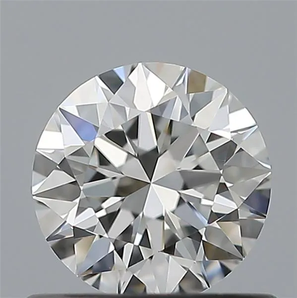 0.55ct Round Natural Diamond (Colour F, Clarity IF, Cut EX, GIA Certified)