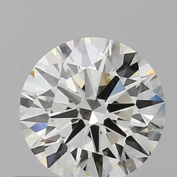 0.55ct Round Natural Diamond (Colour H, Clarity IF, Cut EX, IGI Certified)