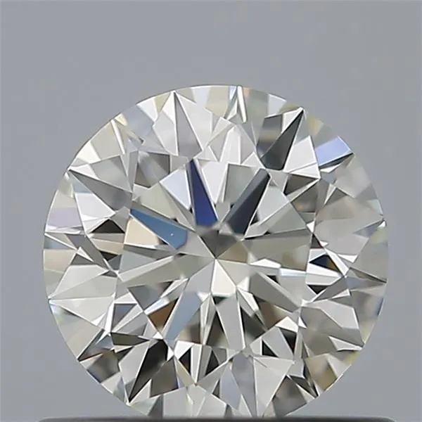 0.55ct Round Natural Diamond (Colour H, Clarity IF, Cut EX, IGI Certified)