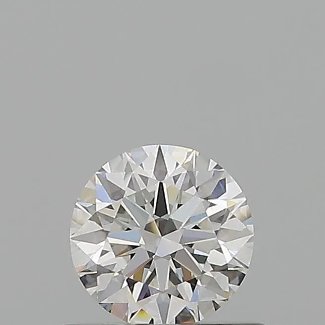0.56ct Round Natural Diamond (Colour F, Clarity IF, Cut EX, GIA Certified)
