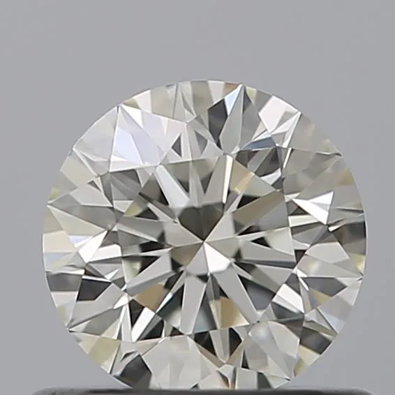 0.56ct Round Natural Diamond (Colour H, Clarity IF, Cut EX, IGI Certified)