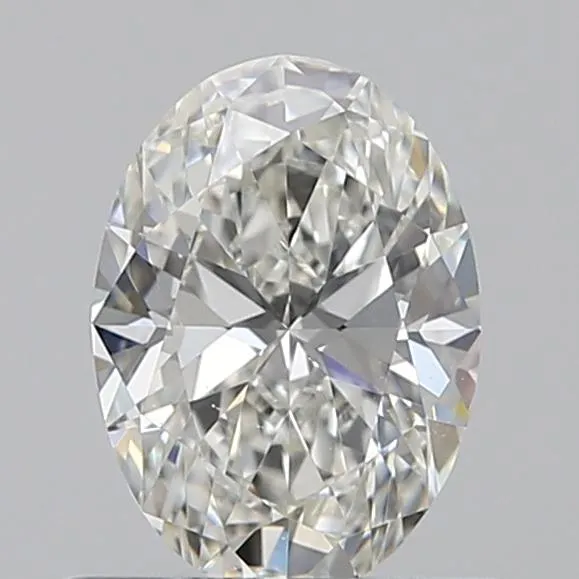 0.57ct Oval Natural Diamond (Colour H, Clarity VS2, Cut EX, GIA Certified)
