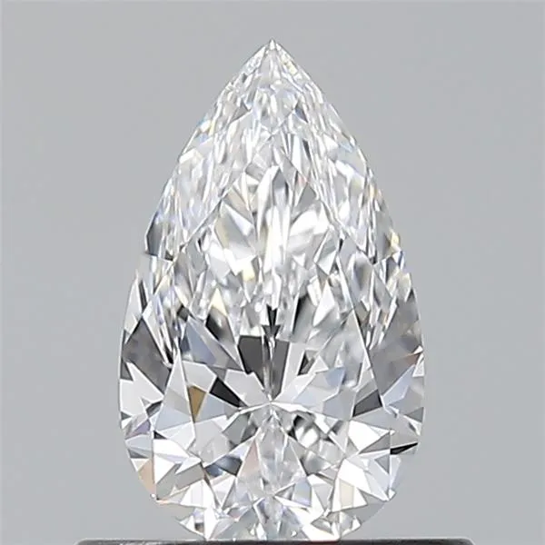 0.57ct Pear Natural Diamond (Colour D, Clarity VVS1, GIA Certified)