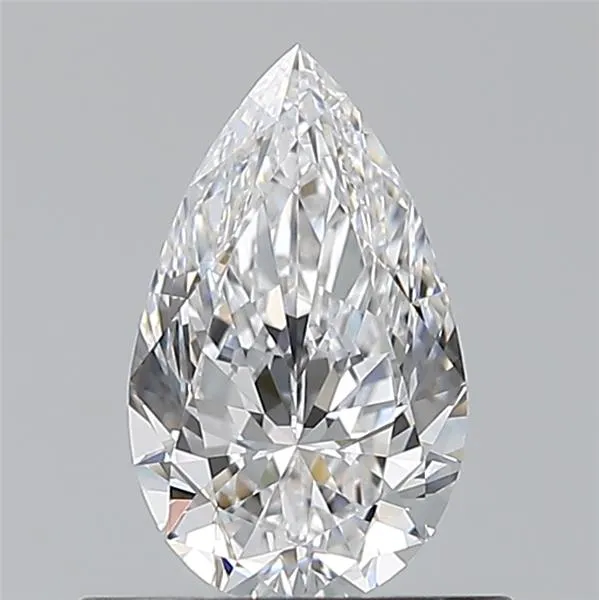 0.57ct Pear Natural Diamond (Colour D, Clarity VVS1, GIA Certified)