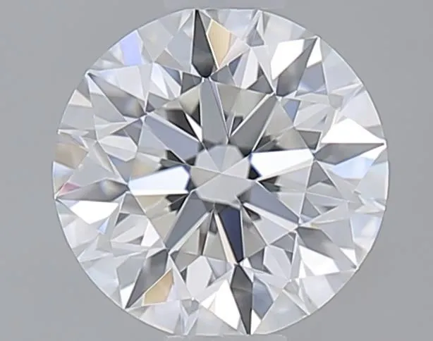 0.57ct Round Natural Diamond (Colour H, Clarity IF, Cut EX, GIA Certified)