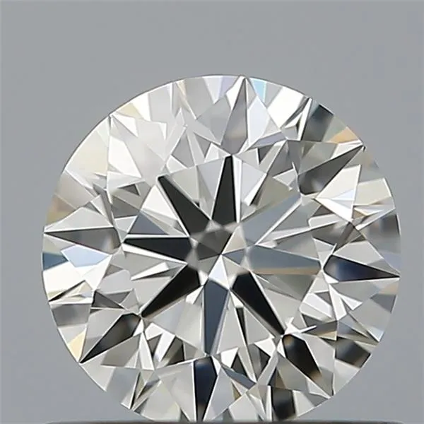 0.57ct Round Natural Diamond (Colour H, Clarity IF, Cut EX, IGI Certified)