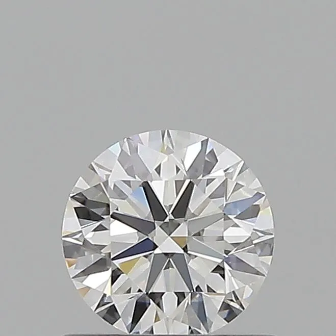 0.59ct Round Natural Diamond (Colour H, Clarity IF, Cut EX, GIA Certified)