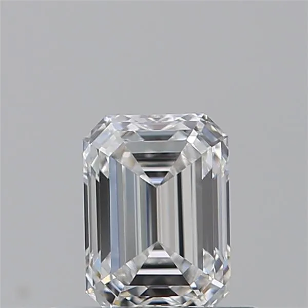 0.60ct Emerald Natural Diamond (Colour D, Clarity VVS1, GIA Certified)