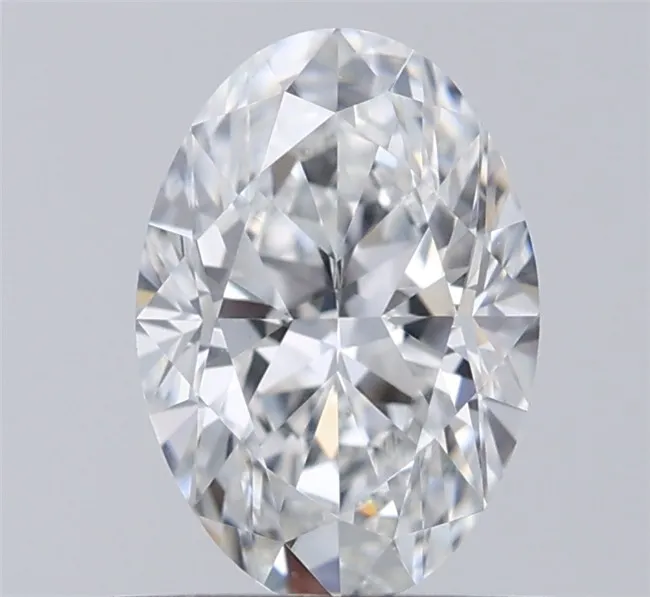 0.60ct Oval Natural Diamond (Colour F, Clarity VVS2, GIA Certified)